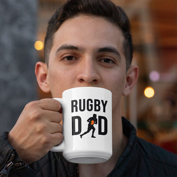 Rugby Dad Jumbo Mug