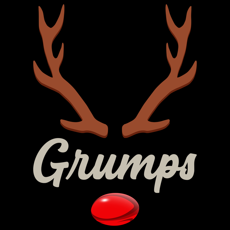 Rudolph Grumps Christmas Jumper