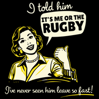 She Told Me Rugby T Shirt