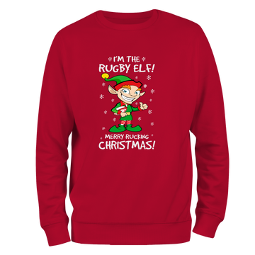 Rugby Elf Christmas Jumper