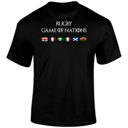 Game Of (6) Nations Unisex T Shirt