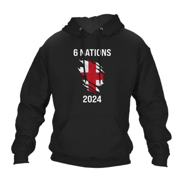 6 Nations 2024 England Unisex Hoodie