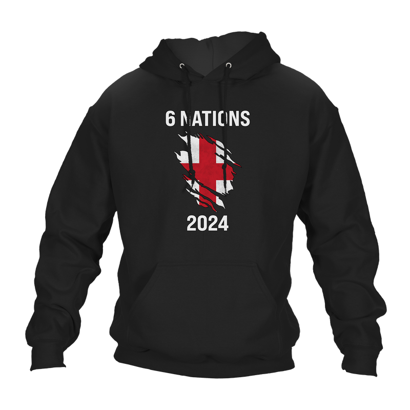 6 Nations 2024 England Unisex Hoodie