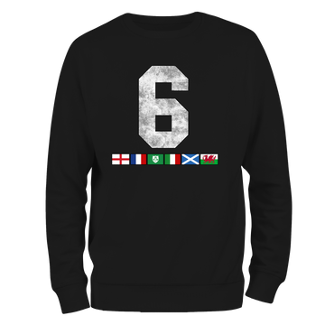 6 Nations Flags Unisex Sweatshirt