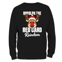 Red Card Reindeer Christmas Jumper