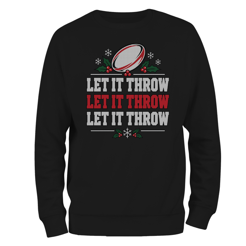 Let It Throw Christmas Jumper
