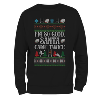Came Twice Christmas Jumper