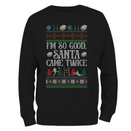 Came Twice Christmas Jumper