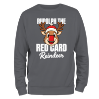 Red Card Reindeer Christmas Jumper