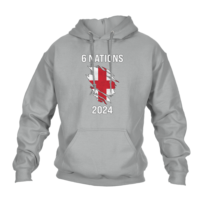 6 Nations 2024 England Unisex Hoodie