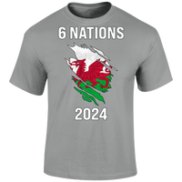 6 Nations 2024 Wales Unisex T Shirt