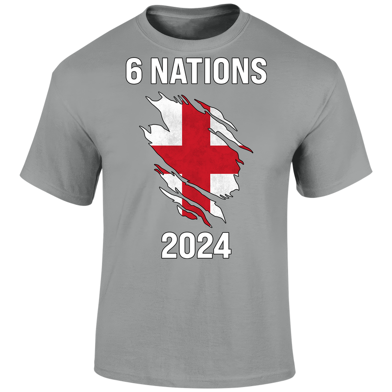 6 Nations 2024 England Unisex T Shirt