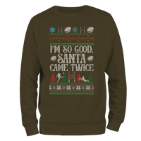 Came Twice Christmas Jumper