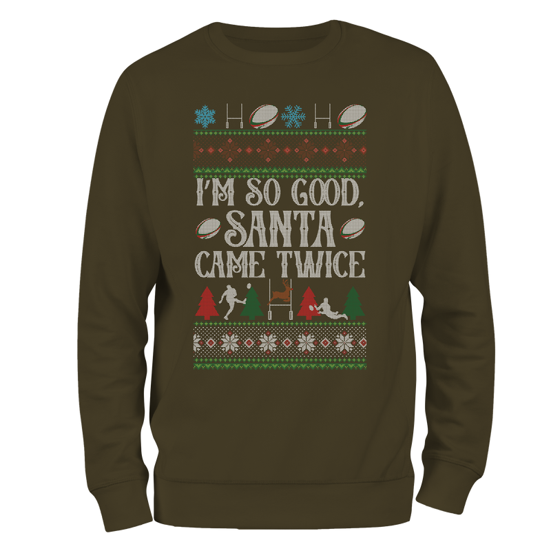 Came Twice Christmas Jumper