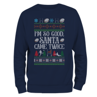 Came Twice Christmas Jumper