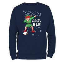 I'm The Rugby Elf Christmas Jumper