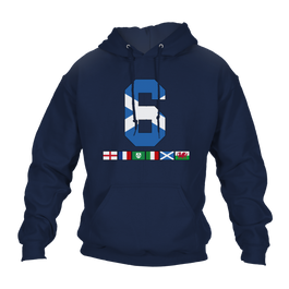6 Nations Rugby Flags (Sco) Unisex Hoodie