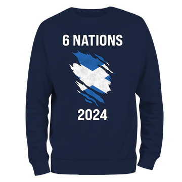 6 Nations 2024 Scotland Unisex Sweatshirt