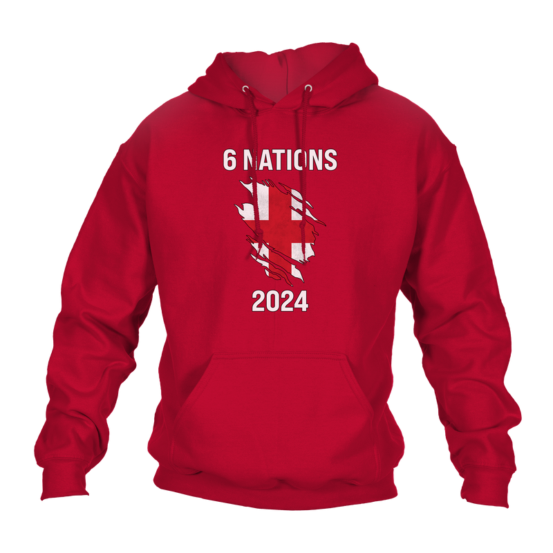 6 Nations 2024 England Unisex Hoodie