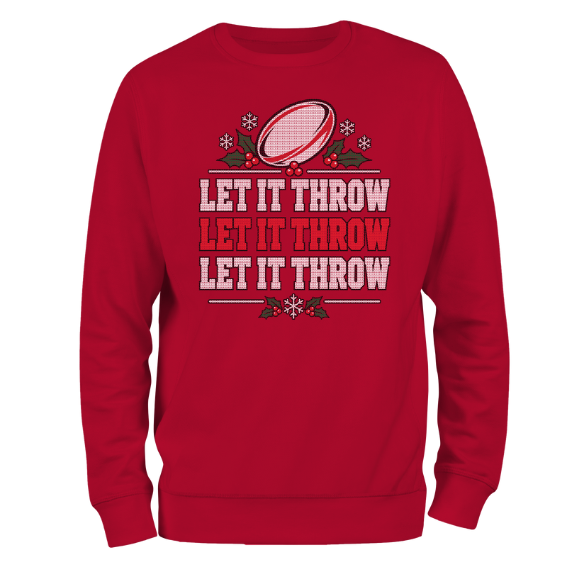 Let It Throw Christmas Jumper