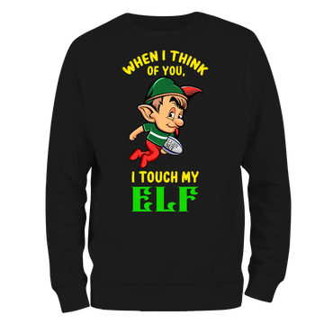 Touch My Elf Christmas Jumper