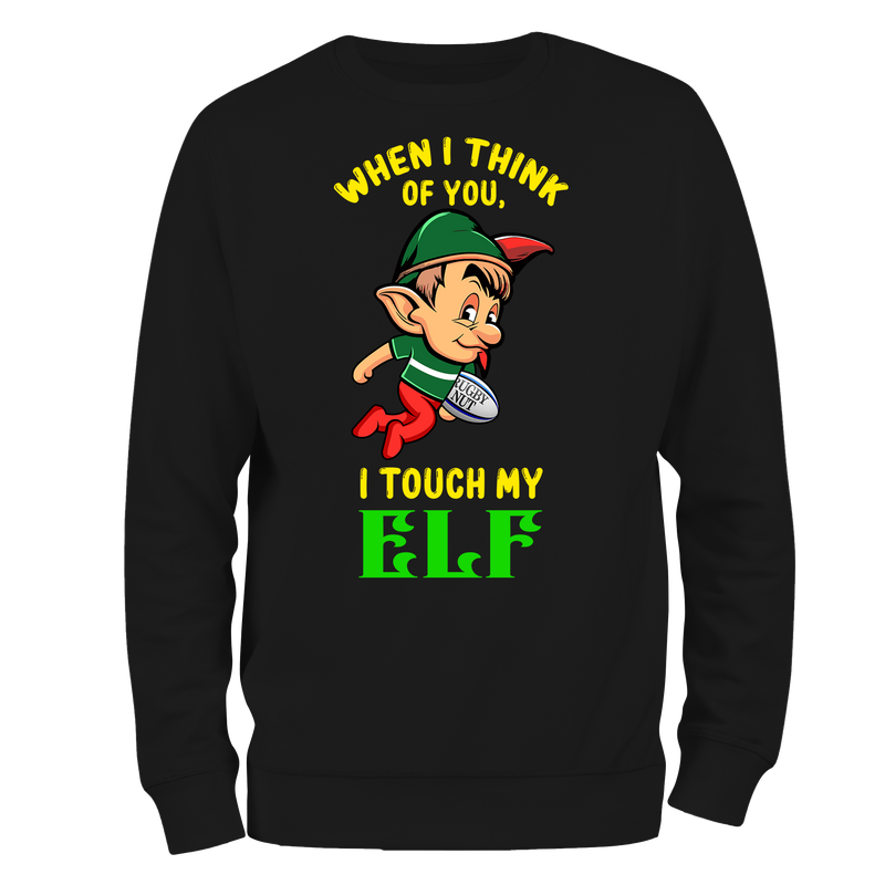 Touch My Elf Christmas Jumper