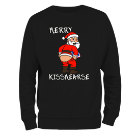 KissMeArse Christmas Jumper