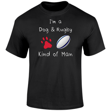 Dog & Rugby T Shirt
