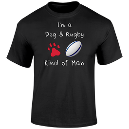 Dog & Rugby T Shirt