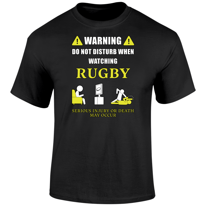 Warning Do Not Disturb T Shirt