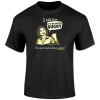 She Told Me Rugby T Shirt