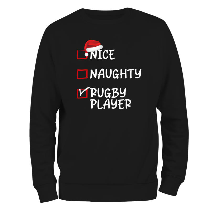 Rugby Player Christmas Jumper