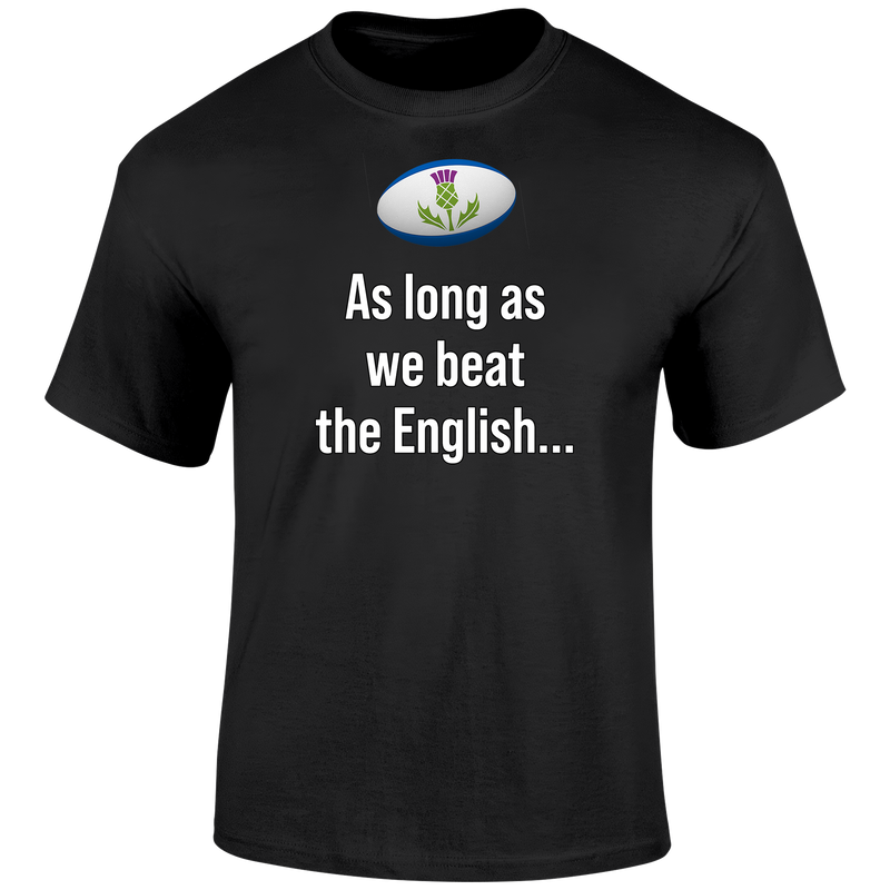 Scotland Beat English T Shirt