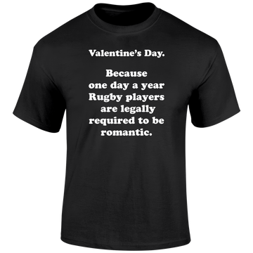 Valentines Rugby T Shirt