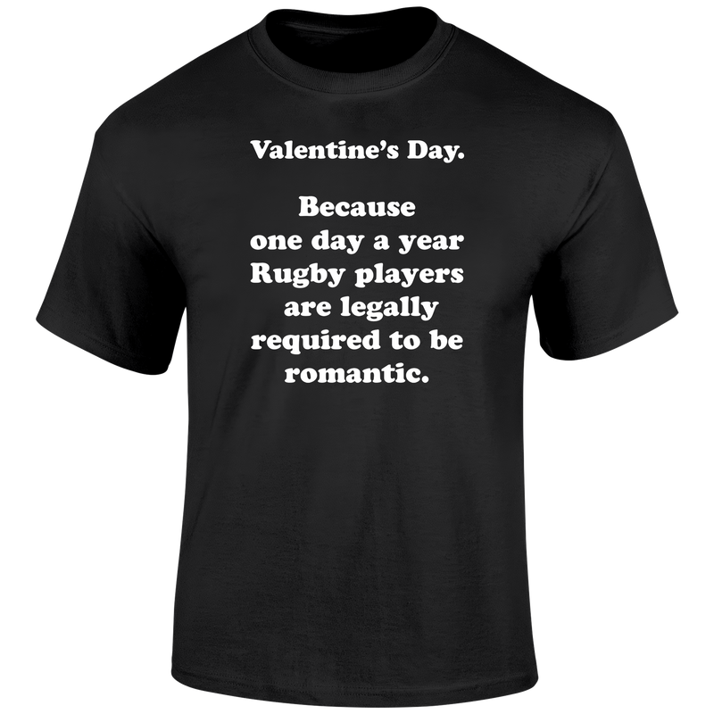 Valentines Rugby T Shirt