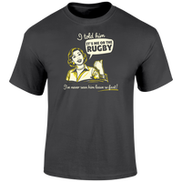 She Told Me Rugby T Shirt