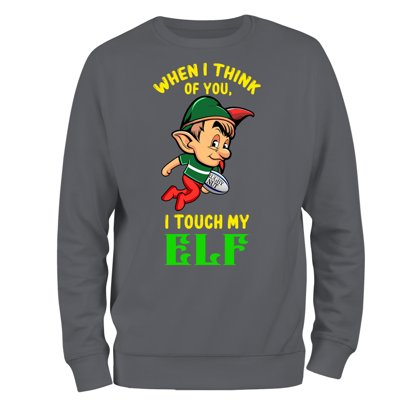 Touch My Elf Christmas Jumper