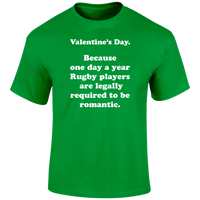 Valentines Rugby T Shirt
