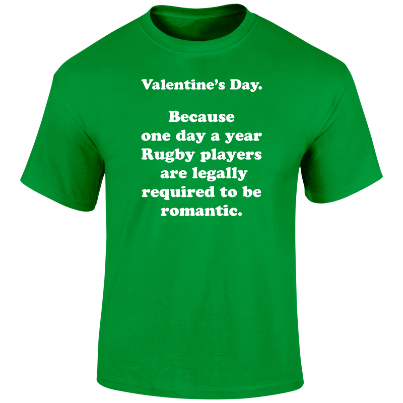 Valentines Rugby T Shirt