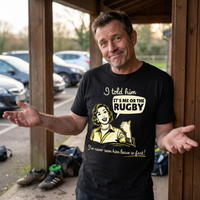 She Told Me Rugby T Shirt