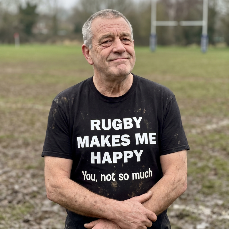 Happy Rugby T Shirt