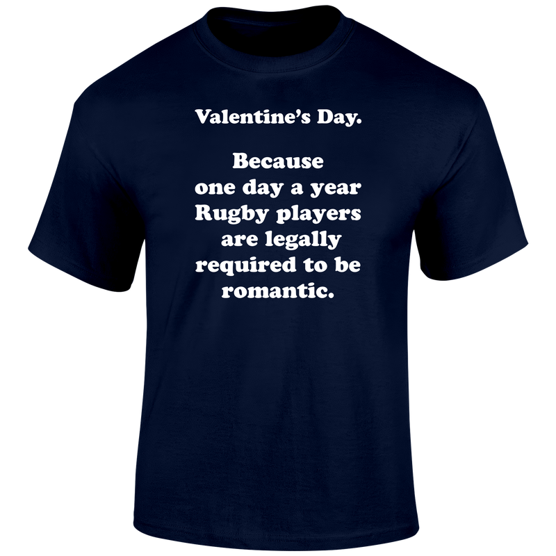 Valentines Rugby T Shirt