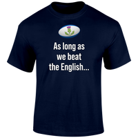 Scotland Beat English T Shirt