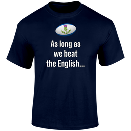Scotland Beat English T Shirt