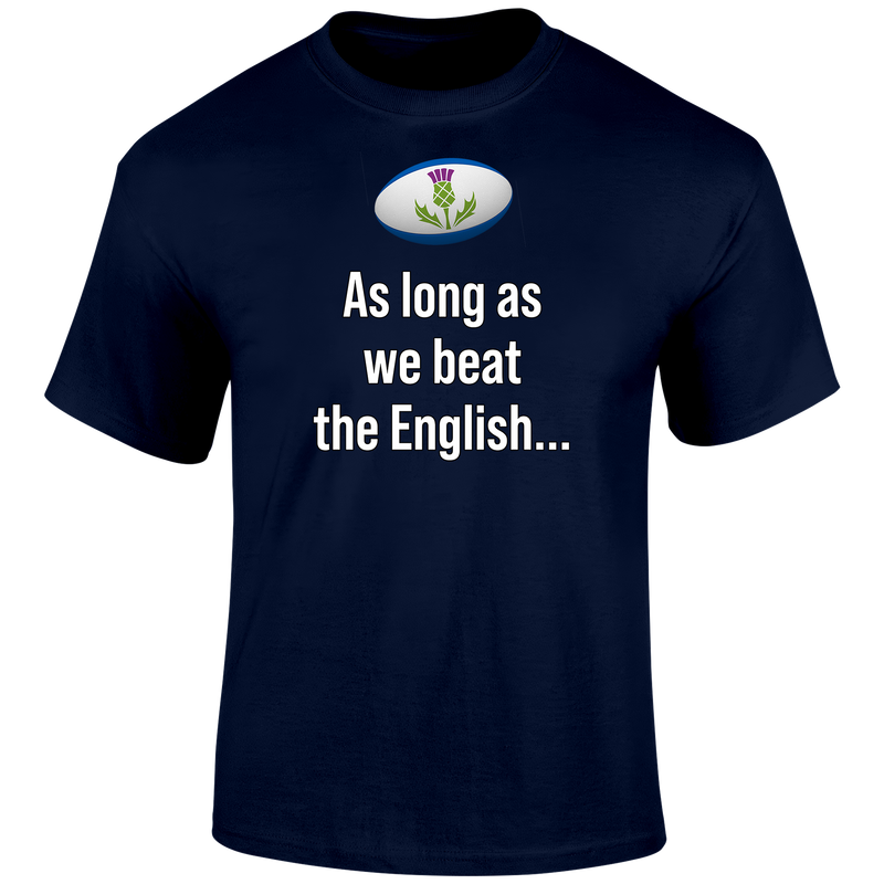 Scotland Beat English T Shirt