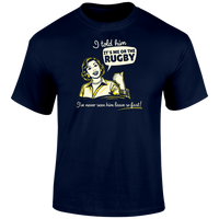 She Told Me Rugby T Shirt