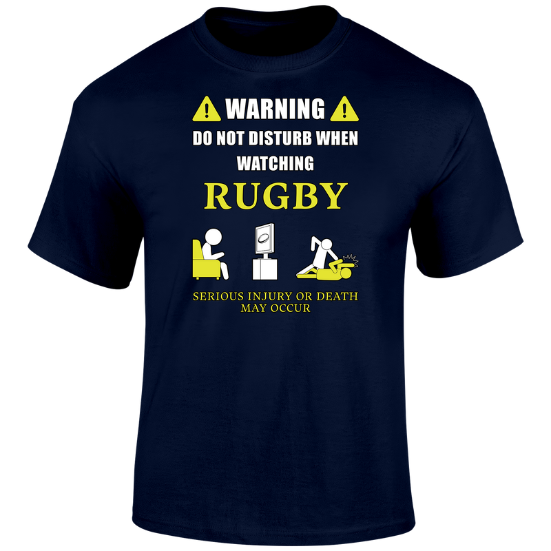 Warning Do Not Disturb T Shirt