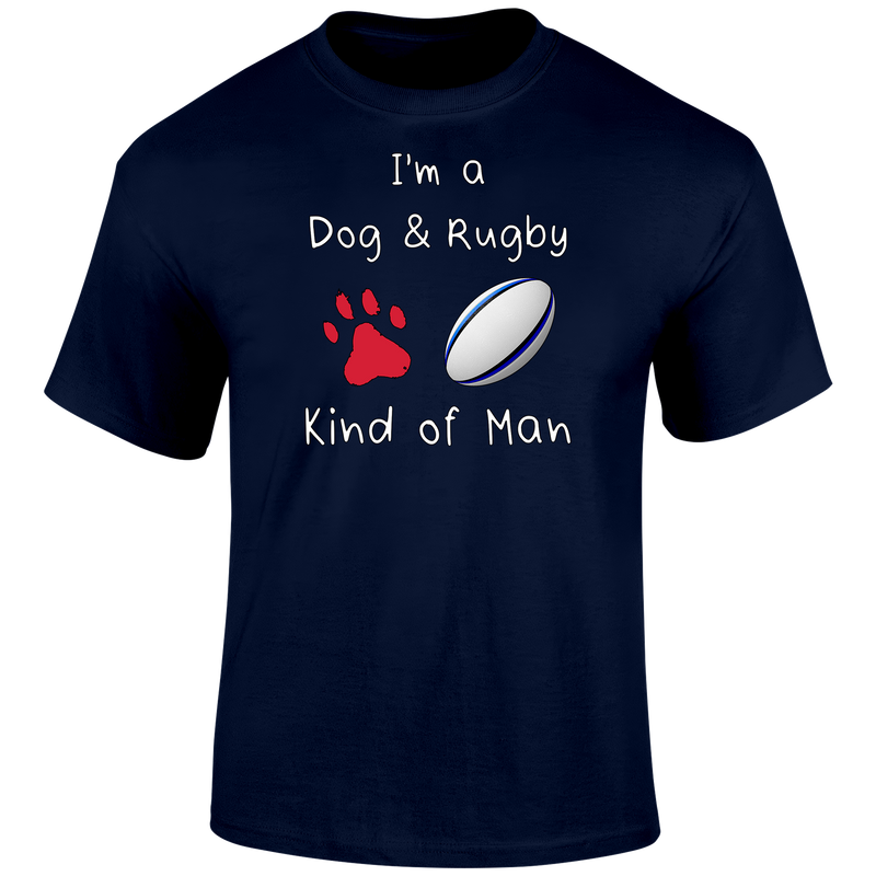 Dog & Rugby T Shirt