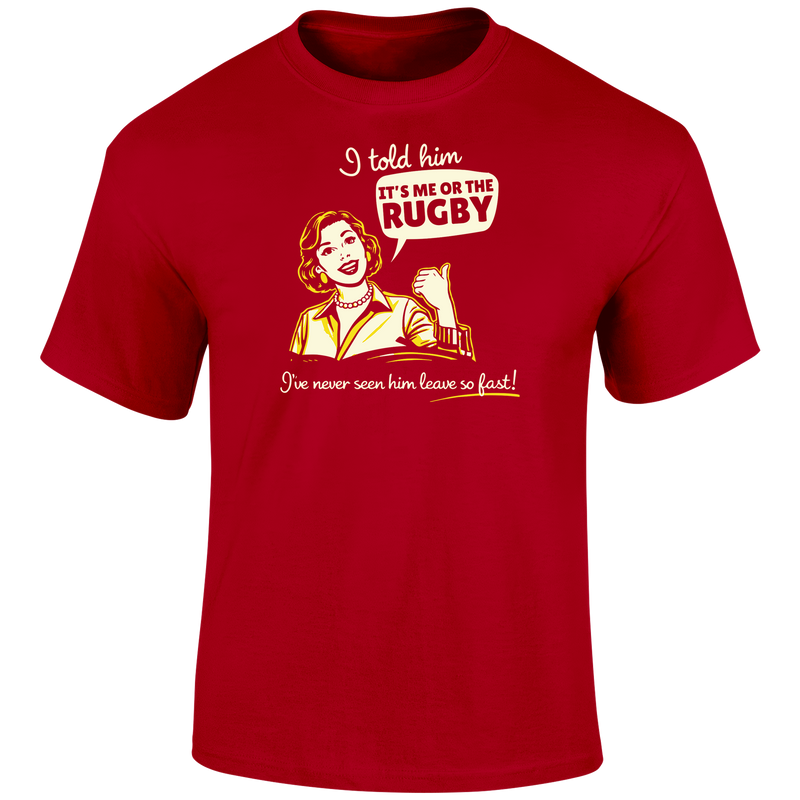 She Told Me Rugby T Shirt