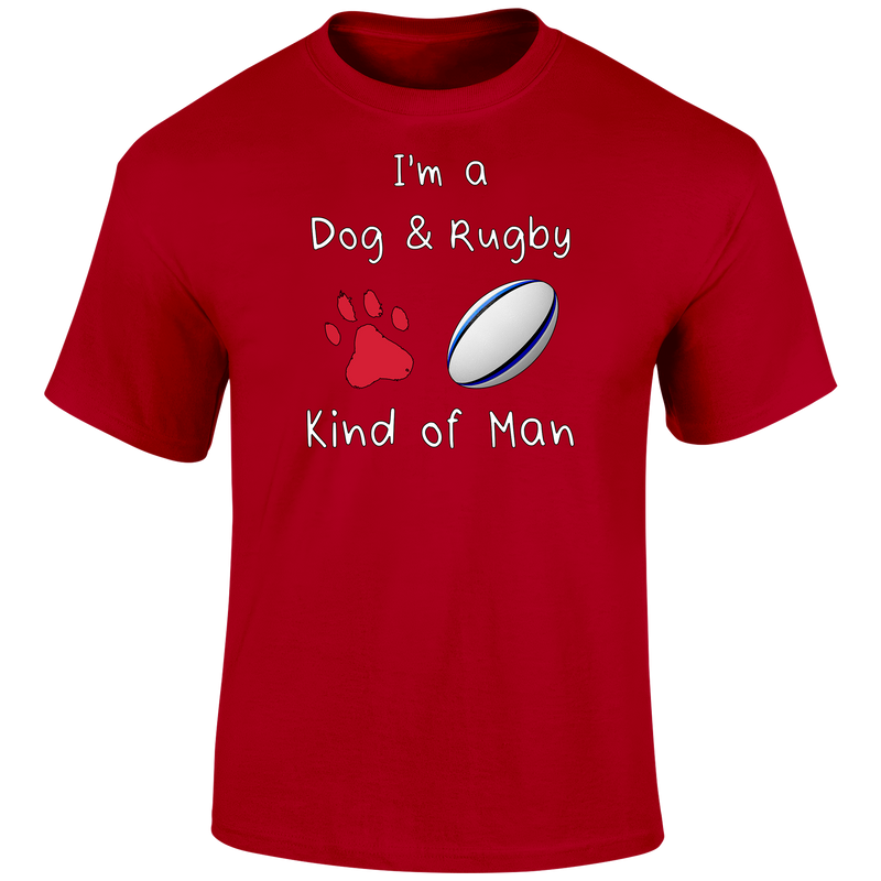 Dog & Rugby T Shirt